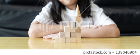 The structured steps show direction purpose and determination, supporting resilience readiness and movement toward future achievement. 139040904