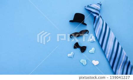 Show appreciation for Dad on Fathers Day with tasteful top view Show appreciation for Dad on Fathers Day with tasteful top view 139041227