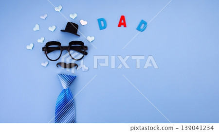 Show appreciation for Dad on Fathers Day with tasteful top view Show appreciation for Dad on Fathers Day with tasteful top view 139041234