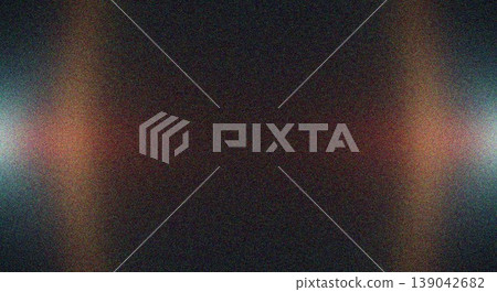 Abstract bokeh light trails with vibrant red and blue glow on dark background 139042682