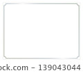 Simple silver frame 139043044