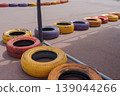 Colorful Tire Outdoor Display 2 139044266