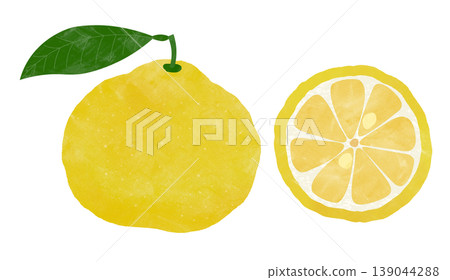 Yuzu illustration Yuzu illustration 139044288
