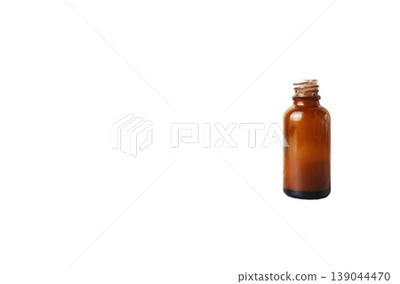 Isolate Brown Bottle For Medicine Cream Ointment Isolate Brown Bottle For Medicine Cream Ointment 139044470
