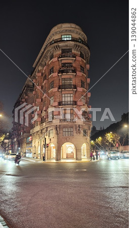 武康樓,歷史建築,夜景 武康樓,歷史建築,夜景 139044862