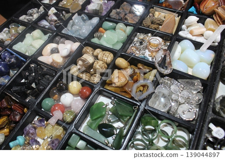 Processed stones are sorted by type Processed stones are sorted by type 139044897