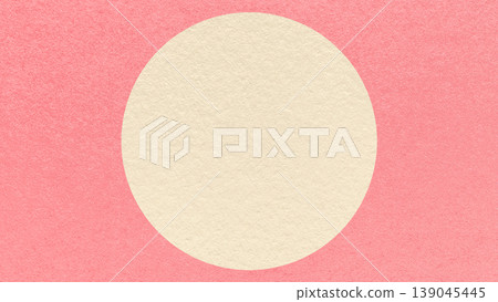 Light pink paper texture background with pastel cream circle and copy space for banner, presentation, template Light pink paper texture background with pastel cream circle and copy space for banner, presentation, template 139045445
