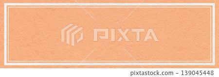 Light peach textured paper background with white double frame border and copy space for website header banner template Light peach textured paper background with white double frame border and copy space for website header banner template 139045448