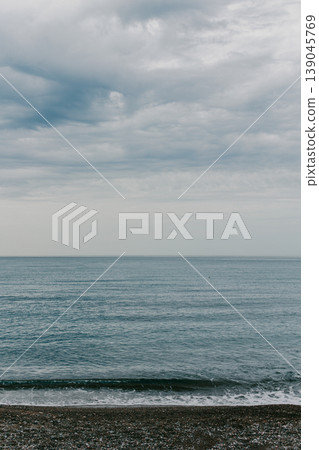 Amazing view of an Adriatic sea near Budva, Montenegro. Travel destination in Montenegro. 139045769