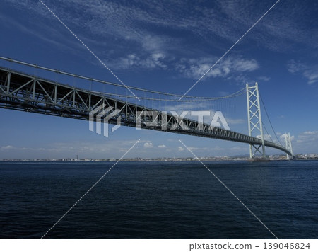 Akashi Kaikyo Bridge (viewed from the Awaji Island side) 139046824
