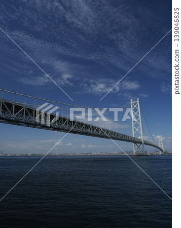 Akashi Kaikyo Bridge (viewed from the Awaji Island side) Akashi Kaikyo Bridge (viewed from the Awaji Island side) 139046825