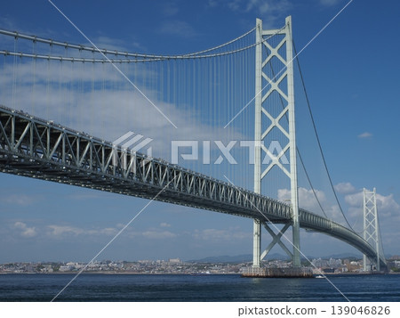 Akashi Kaikyo Bridge (viewed from the Awaji Island side) Akashi Kaikyo Bridge (viewed from the Awaji Island side) 139046826