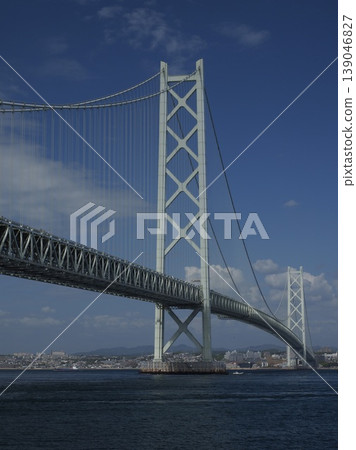 明石海峽大橋(從淡路島一側看) 明石海峽大橋(從淡路島一側看) 139046827