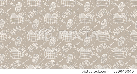 Handicraft seamless pattern vector graphic Handicraft seamless pattern vector graphic 139046840