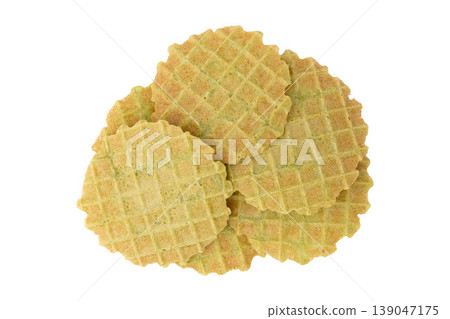 thin crispy wafers 139047175