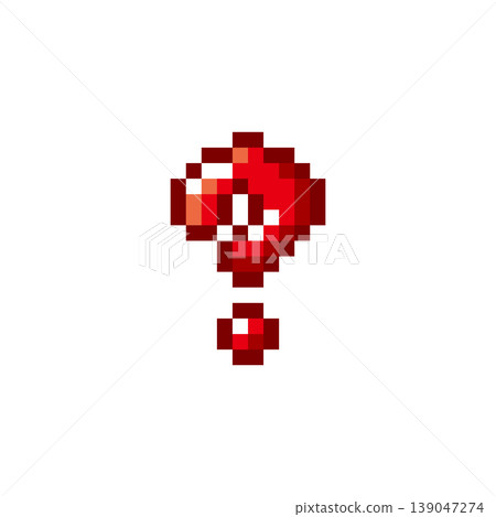 Pixel art icon: Mini question mark (5) Pixel art icon: Mini question mark (5) 139047274