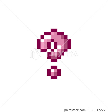 Pixel art icon: Mini question mark (8) Pixel art icon: Mini question mark (8) 139047277