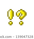 Pixel art icon Mini! ? mark (6) 139047328