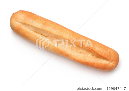 Top view of fresh baguette Top view of fresh baguette 139047447