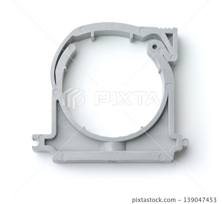 Wall mount plastic pipe clip-holder Wall mount plastic pipe clip-holder 139047453