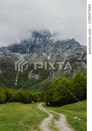 Amazing view of mountains in National Park Prokletije, Montenegro. Amazing view of mountains in National Park Prokletije, Montenegro. 139047994