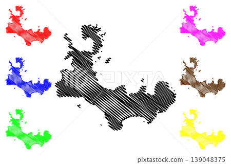 St Martins island (United Kingdom of Great Britain and Northern Ireland, England, Isles of Scilly) map vector illustration, scribble sketch Isle of St Martin's or Brechiek map St Martins island (United Kingdom of Great Britain and Northern Ireland, England, Isles of Scilly) map vector illustration, scribble sketch Isle of St Martin's or Brechiek map 139048375