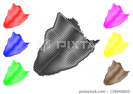 Beata island (Dominican Republic, Cenrtal America, Caribbean islands) map vector illustration, scribble sketch Beata map Beata island (Dominican Republic, Cenrtal America, Caribbean islands) map vector illustration, scribble sketch Beata map 139048603