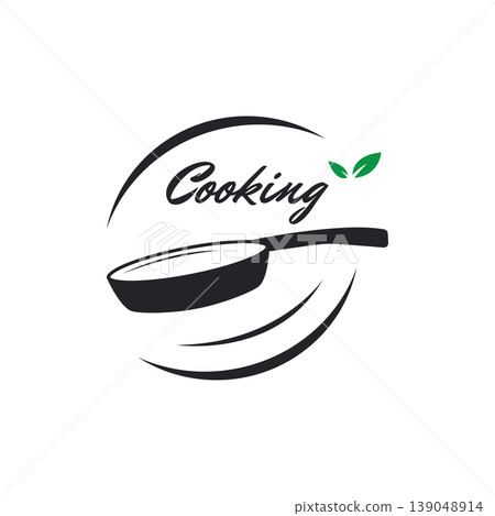 Simple Hand Drawn Cooking Logo Simple Hand Drawn Cooking Logo 139048914