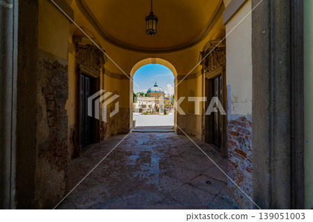 Buchlovice castle, Czech republic. Ancient heritage exterior built in baroque style. Famous tourist destination in South Moravia region Buchlovice castle, Czech republic. Ancient heritage exterior built in baroque style. Famous tourist destination in South Moravia region 139051003