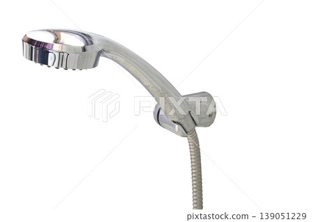 shower head isolated shower head isolated 139051229