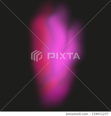 Pink smoke on black background 139051257