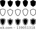 Shield icon illustration 139051318