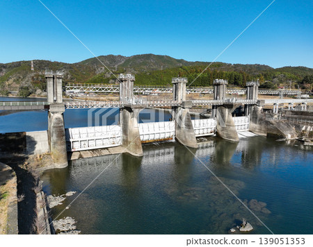 Saga Water Intake Weir, Shimanto Town, Kochi Prefecture 139051353