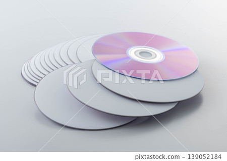 CD and DVD stack CD and DVD stack 139052184