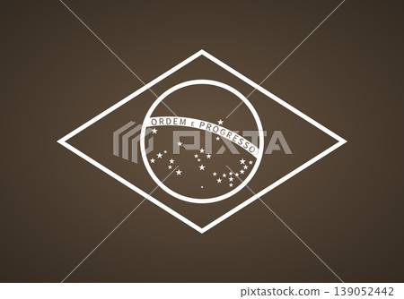 Symbol from the flag of Brazil Symbol from the flag of Brazil 139052442