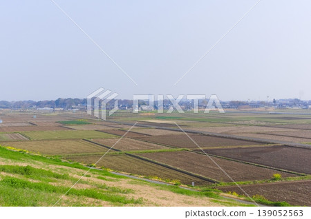 Along the Watarase River Cycling Road in Koga City, Ibaraki Prefecture, March 2026 Along the Watarase River Cycling Road in Koga City, Ibaraki Prefecture, March 2026 139052563