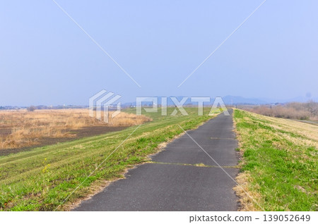The area around Watarase Floodplain after controlled burning, March 2026. The area around Watarase Floodplain after controlled burning, March 2026. 139052649