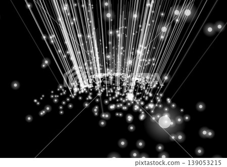The way lines of light and spheres converge The way lines of light and spheres converge 139053215