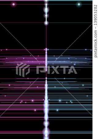 Abstract background of lines and dots of light Abstract background of lines and dots of light 139053282