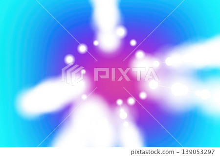 Abstract network background of connected light particles 139053297