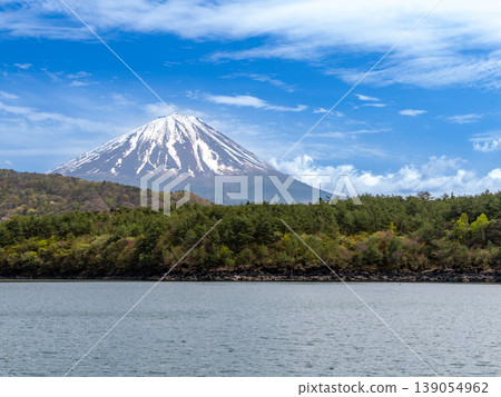 Mt. Fuji seen from West Lake Mt. Fuji seen from West Lake 139054962