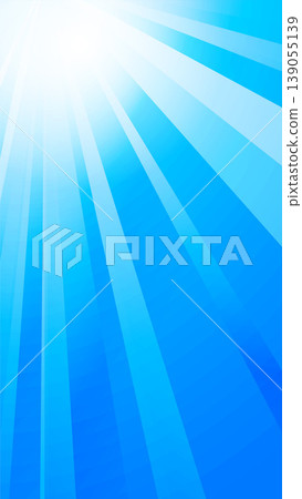 Blue light background, blue converging lines 139055139