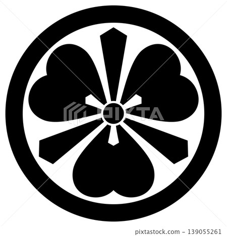 This is a family crest. It's called Wakasa Kenkatabami. This is a family crest. It's called Wakasa Kenkatabami. 139055261