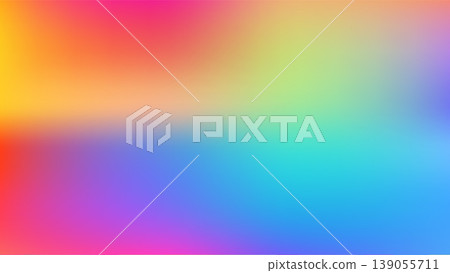 Vibrant, colorful gradient abstract background wallpaper 139055711