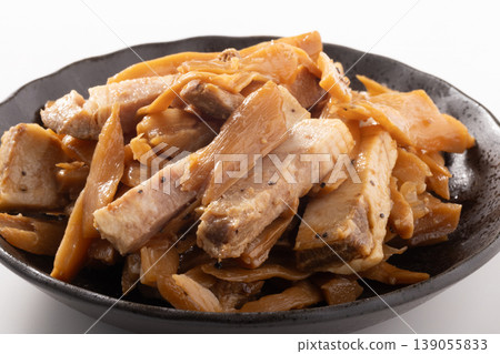 Char Siu (roast pork) and Menma (bamboo shoots) Char Siu (roast pork) and Menma (bamboo shoots) 139055833