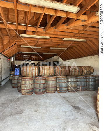 A traditional distillery on Islay, Scotland, famous for its peaty whisky. 139056769