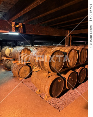 A traditional distillery on Islay, Scotland, famous for its peaty whisky. A traditional distillery on Islay, Scotland, famous for its peaty whisky. 139056794