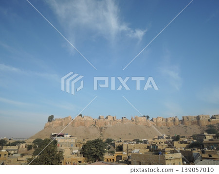 Jaisalmer Fort and the Golden City in Rajasthan, India 139057010