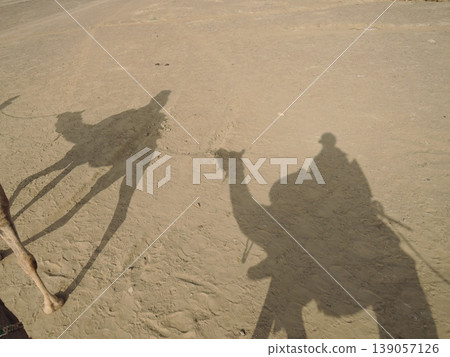 Enjoy a camel safari in the Thar Desert outside Jaisalmer, Rajasthan, India. Enjoy a camel safari in the Thar Desert outside Jaisalmer, Rajasthan, India. 139057126