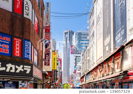 Shinjuku Station West Exit, Tokyo - Bustling downtown area 139057329
